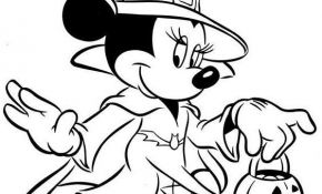 Coloriage De Minnie Inspiration Coloriage Minnie Et Dessin Minnie à Imprimer Avec Mickey…