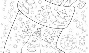 Coloriage De Noel Pour Adulte Nouveau Christmas Stocking Doodle Colouring Page