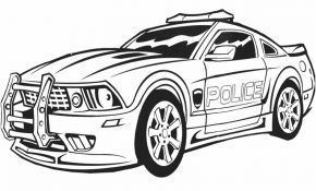 Coloriage De Police Luxe Voiture De Police Transport – Coloriages à Imprimer