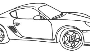 Coloriage De Porsche Luxe Dessin De Coloriage Porsche à Imprimer Cp