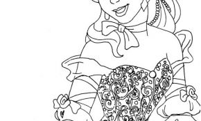 Coloriage De Princesse Nice Coloriage Princesse à Imprimer Disney Reine Des Neiges