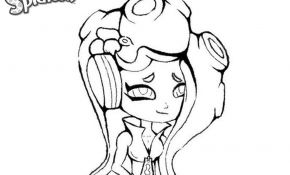 Coloriage De Splatoon 2 Unique Splatoon 2 Coloring Pages Marina Drawing By Ettachu Free