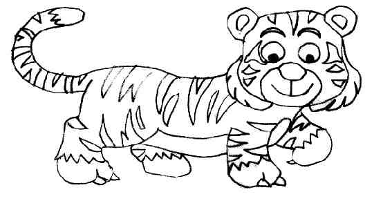 Coloriage De Tigre Inspiration 115 Dessins De Coloriage Tigre à Imprimer