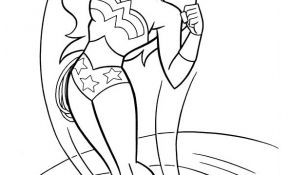 Coloriage De Wonder Woman Inspiration Wonderwoman Coloring Page Coloring Home