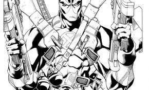 Coloriage Deadpool Luxe Deadpool Coloring Pages Bestofcoloring