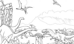 Coloriage Dinosaure Gratuit Génial Coloriages De Dinosaures Et Dessins D Animaux Préhistoriques