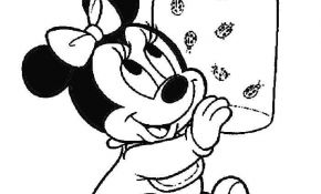 Coloriage Disney Mickey Et Minnie Génial Coloriage Minnie Et Dessin Minnie à Imprimer Avec Mickey…