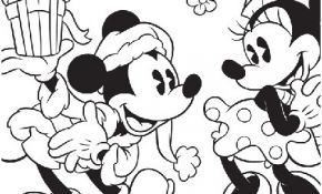 Coloriage Disney Mickey Et Minnie Meilleur De Coloriage Mickey Et Minnie à Imprimer