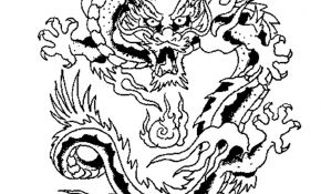 Coloriage Dragon Chinois Frais Coloriage De Dragon De Chine