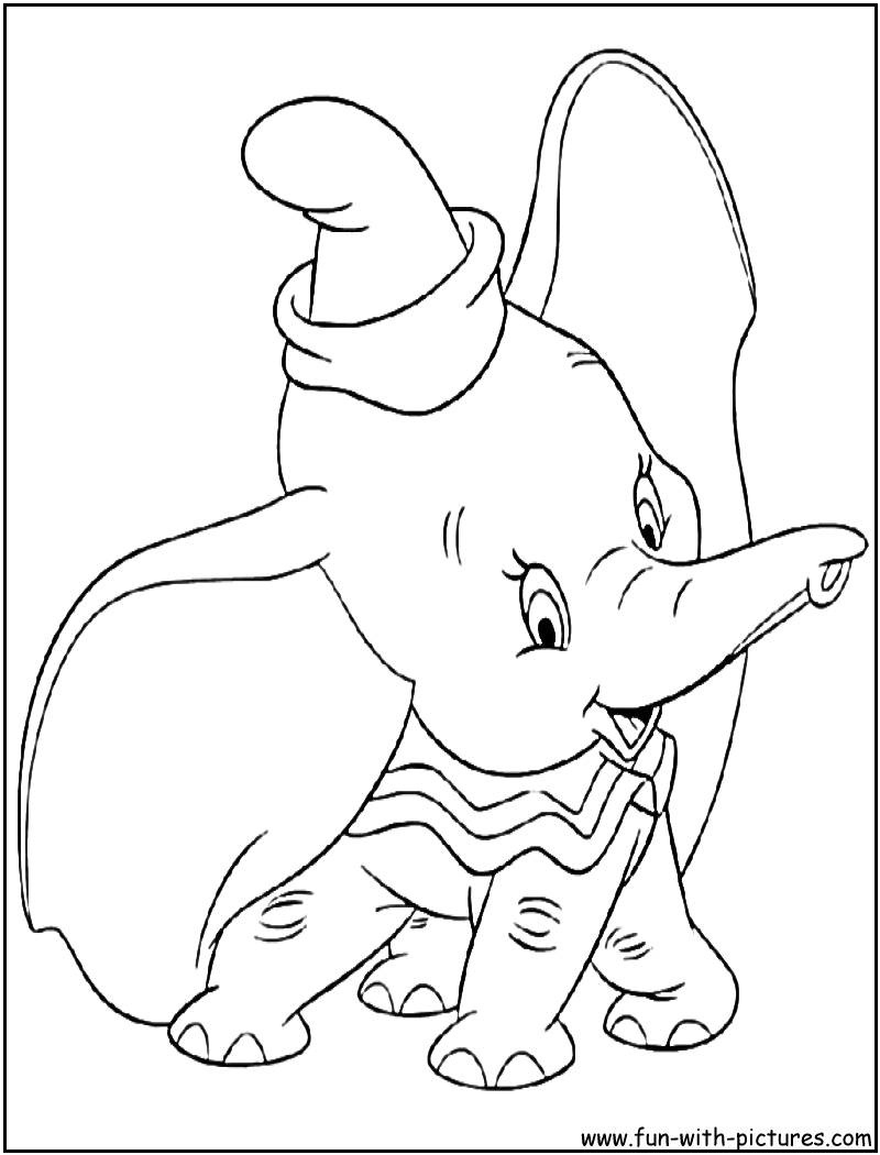 Coloriage Dumbo Inspiration Dessin Dumbo Arouisse