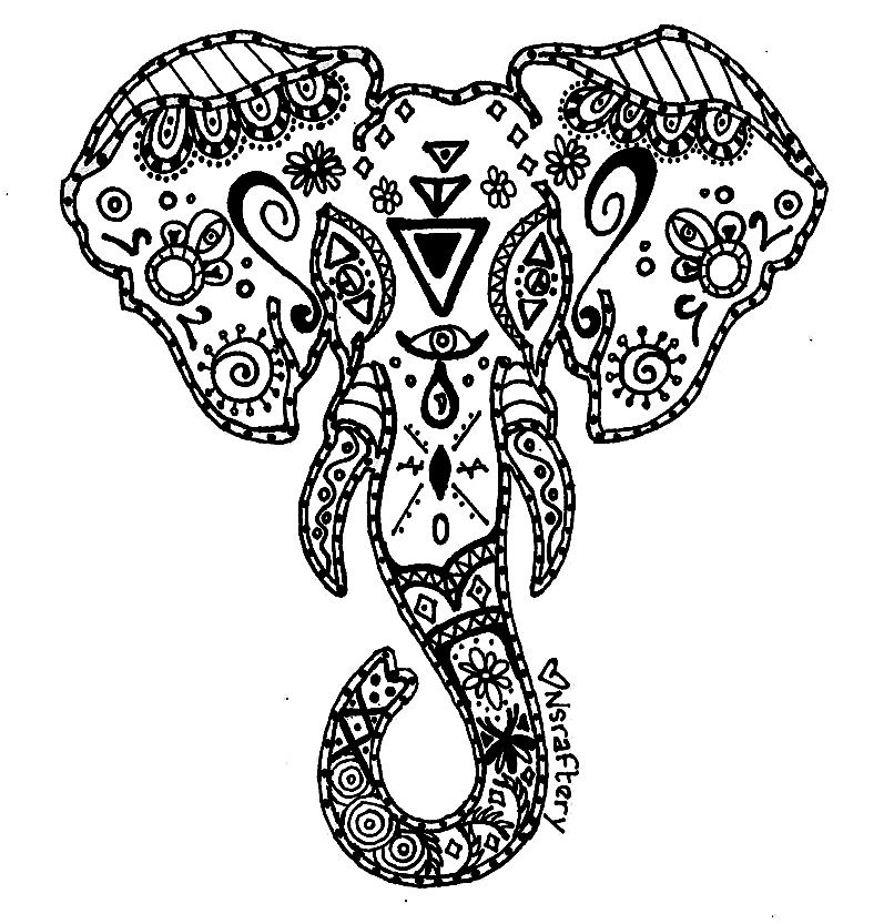 Coloriage Éléphant Frais Mandela Coloring Page Elephant