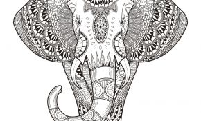 Coloriage Elephant Mandala Meilleur De Coloriage Mandala Anti Stress – Coloriage Art Thérapie