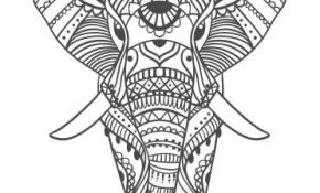 Coloriage Elephant Mandala Meilleur De Stickers éléphant In N Orné Flex