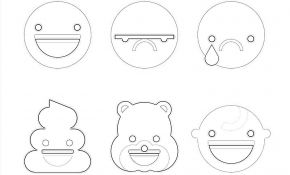 Coloriage Emoji Caca Génial Coloriage Emoji Caca Triste sourire Bear Dessin