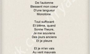 Coloriage Feuille D'automne Nice Chanson D Automne" Paul Verlaine Code Radio 06 06 1944
