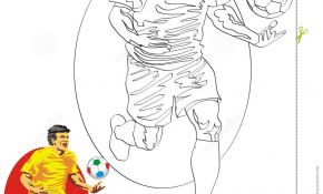 Coloriage Footballeur Nouveau Croquis De Livre De Coloriage Footballeur Graphie