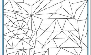 Coloriage Formes Géométriques Nouveau Coloriage Magique 2 1 Les Triangles