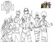 Coloriage Fortnite Skin Nomade Génial Fortnite Coloring Pages Free Printable