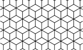 Coloriage Géométrique Inspiration Coloriage Tessellation Géométrique Avec Losanges