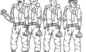 Coloriage Ghostbuster Nouveau Printable Ghostbusters Coloring Pages For Kids