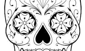 Coloriage Halloween Tete De Mort Nouveau Sugar Skull Mandalas Pinterest