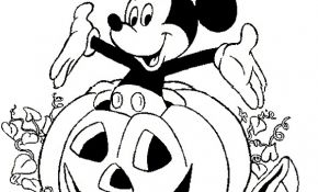 Coloriage Hallowen Luxe Coloriage Mickey à Imprimer Mickey Noël Mickey Bébé
