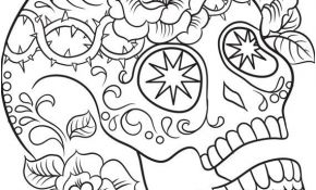 Coloriage Haloween Inspiration Color Me Sugar Skulls Coloring Ebook Print Out And Color