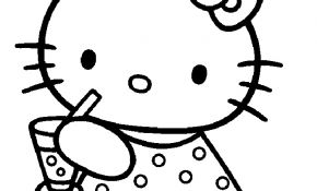 Coloriage Hello Kitty Coeur Nouveau Coloriages Hello Kitty