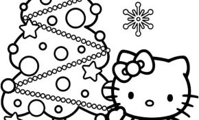 Coloriage Hello Kitty Noel Inspiration Coloriage Hello Kitty Noel Maternelle Pour Enfant