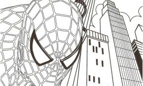 Coloriage Immeuble Frais Coloriage Spiderman Spiderman à Imprimer Gratuit