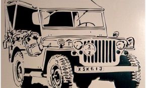 Coloriage Jeep Frais Un 4×4 Nommé Jeep Willys Stencil Pinterest