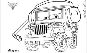 Coloriage Jeep Luxe Aprende Brincando Pintar Desenhos Do Cars