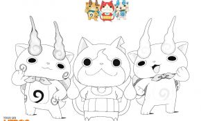 Coloriage Jibanyan Meilleur De Coloriages Yo Kai Watch à Imprimer Gratuitement Sur Notre