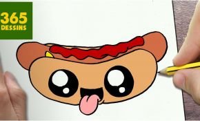 Coloriage Kawaii Food Élégant Ment Dessiner Hot Dog Kawaii Étape Par Étape – Dessins