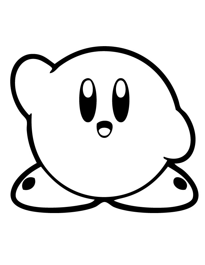 Coloriage Kirby Génial Free Printable Kirby Coloring Pages for Kids