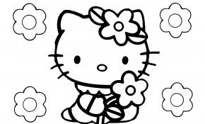Coloriage Kitty Génial Coloriage Hello Kitty A Imprimer