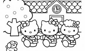 Coloriage Kitty Génial Coloriages Hello Kitty