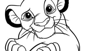 Coloriage Lion Inspiration 124 Dessins De Coloriage Lion à Imprimer