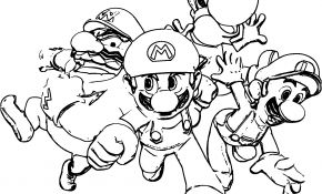Coloriage Luigi Meilleur De Coloriage Mario Luigi Yoshi Wario à Imprimer Et Colorier