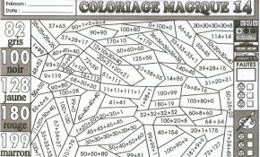 Coloriage Magique Calcul Ce1 Génial 123 Dessins De Coloriage Magique Ce1 à Imprimer