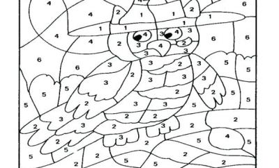 10 Inhabituellement Coloriage Magique Couleurs Anglais Stock  COLORIAGE