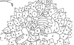 Coloriage Magique Cp Addition Unique Number Worksheets For Kindergarten With Free Coloring By Num