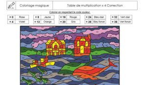 Coloriage Magique Multiplication Table De 9 Nouveau Coloriages Magiques Gs Cp Ce1 Ce2 Les Coccinelles
