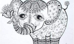 Coloriage Mandala Elephant Luxe 17 Best Images About Coloriage On Pinterest