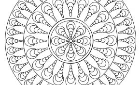 Coloriage Mandala Facile Animaux Génial Mandala Facile 4 Mandalas Coloriages Difficiles Pour