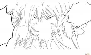 Coloriage Manga Fairy Tail Meilleur De Coloriage Yukino Agria Et Lucy Heartfilia De Fairy Tail