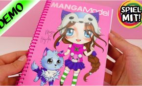 Coloriage Manga Model Luxe Manga Zeichnen Für Anfänger Mit Topmodel Malbuch