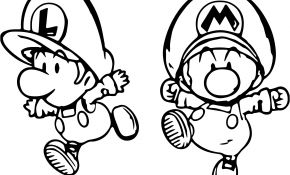 Coloriage Mario Et Luigi Unique Coloriage Mini Luigi à Imprimer Sur Coloriages Fo