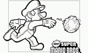 Coloriage Mario Galaxy Frais Coloriage A Imprimer Super Mario Bros Gratuit Et Colorier