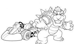 Coloriage Mario Kart Génial Mario Kart 23 Jeux Vidéos – Coloriages à Imprimer